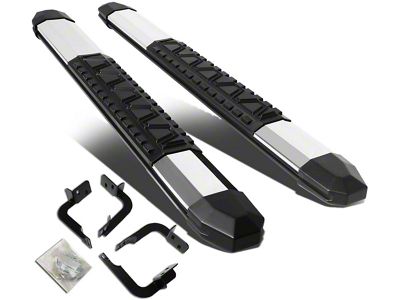 5-Inch Running Boards; Stainless Steel (09-18 RAM 1500 Regular Cab)