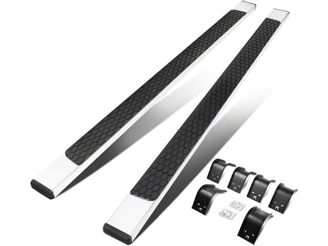 6-Inch Running Boards; Stainless Steel (09-18 RAM 1500 Quad Cab)