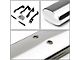 6-Inch Straight Nerf Side Step Bars; Stainless Steel (02-08 RAM 1500 Regular Cab)