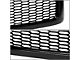 Honeycomb Mesh Style Upper Replacement Grille; Black (02-05 RAM 1500)