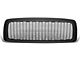 Honeycomb Mesh Style Upper Replacement Grille; Matte Black (02-05 RAM 1500)