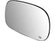 OE Style Heated Mirror Glass; Driver Side (02-06 RAM 1500)