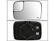 OE Style Spotter and Heated Mirror Glass; Driver Side (02-05 RAM 1500)