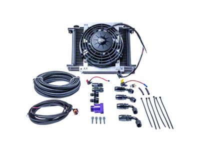 ATS Diesel Performance Auxiliary Transmission Cooler Kit with 3/8-Inch Lines (Universal; Some Adaptation May Be Required)