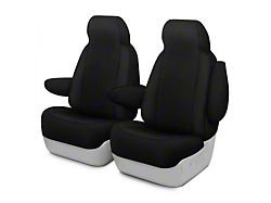 Neosupreme Custom 2nd Row Bucket Seat Covers; Black/Black (21-25 Tahoe)