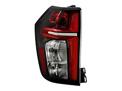 OE Style LED Tail Lights Black Housing; Red/Clear Lens; Driver Side (21-25 Tahoe)