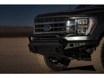 Attica 4x4 Terra Series Front Bumper; Textured Black (21-23 F-150, Excluding Raptor)