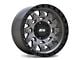 ATW Off-Road Wheels Congo Sand Gunmetal with Black Lip 8-Lug Wheel; 20x10; -18mm Offset (03-09 RAM 3500 SRW)