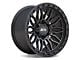 ATW Off-Road Wheels Nile All Satin Black 6-Lug Wheel; 17x9; 0mm Offset (07-13 Sierra 1500)