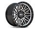 ATW Off-Road Wheels Nile Gloss Black with Machined Face 6-Lug Wheel; 17x9; 0mm Offset (07-13 Sierra 1500)