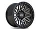 ATW Off-Road Wheels Nile Gloss Black with Milled Spokes 6-Lug Wheel; 17x9; 0mm Offset (07-13 Sierra 1500)