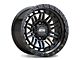 ATW Off-Road Wheels Yukon All Satin Black 6-Lug Wheel; 17x9; -12mm Offset (07-13 Sierra 1500)