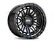 ATW Off-Road Wheels Yukon All Satin Black 6-Lug Wheel; 17x9; -12mm Offset (07-13 Silverado 1500)