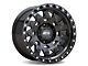 ATW Off-Road Wheels Congo All Satin Black 6-Lug Wheel; 17x9; 0mm Offset (14-18 Sierra 1500)