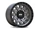 ATW Off-Road Wheels Congo Sand Gunmetal with Black Lip 6-Lug Wheel; 17x9; -12mm Offset (14-18 Sierra 1500)