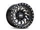 ATW Off-Road Wheels Culebra Gloss Black with Milled Spokes 6-Lug Wheel; 17x9; -12mm Offset (14-18 Sierra 1500)