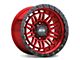 ATW Off-Road Wheels Yukon Candy Red 6-Lug Wheel; 17x9; 0mm Offset (14-18 Sierra 1500)