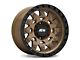 ATW Off-Road Wheels Congo Satin Sand Bronze with Black Lip 6-Lug Wheel; 20x10; -18mm Offset (14-18 Silverado 1500)