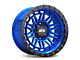 ATW Off-Road Wheels Yukon Candy Blue with Gloss Black Lip 6-Lug Wheel; 17x9; 0mm Offset (15-20 Tahoe)