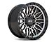 ATW Off-Road Wheels Nile Gloss Black with Machined Face 6-Lug Wheel; 20x10; -18mm Offset (24-25 Ranger)