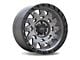 ATW Off-Road Wheels Congo Sand Gunmetal with Black Lip 5-Lug Wheel; 20x10; -18mm Offset (94-01 RAM 1500)