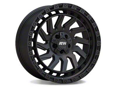 ATW Off-Road Wheels Culebra All Satin Black 5-Lug Wheel; 20x10; -18mm Offset (94-01 RAM 1500)