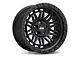 ATW Off-Road Wheels Yukon All Satin Black 5-Lug Wheel; 20x10; -18mm Offset (94-01 RAM 1500)