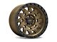 ATW Off-Road Wheels Congo Satin Sand Bronze with Black Lip 5-Lug Wheel; 20x10; -18mm Offset (87-90 Dakota)