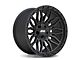 ATW Off-Road Wheels Nile All Satin Black 5-Lug Wheel; 20x10; -18mm Offset (05-11 Dakota)