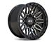 ATW Off-Road Wheels Nile Gloss Black with Milled Spokes 6-Lug Wheel; 17x9; 0mm Offset (19-24 Sierra 1500)