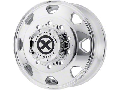 ATX Series Octane Polished with Ar Guard 8-Lug Wheel; 18x6.75; 0mm Offset (01-06 Sierra 3500 HD SRW)