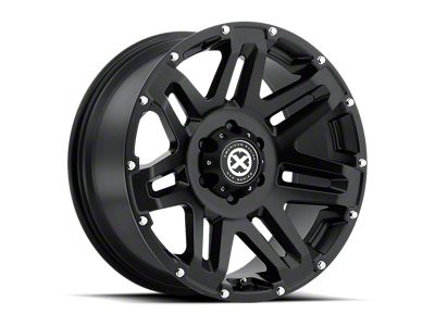 ATX Series Yukon Cast Iron Black 8-Lug Wheel; 18x8.5; 15mm Offset (01-06 Sierra 3500 HD SRW)