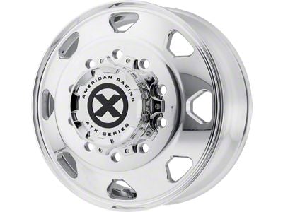 ATX Series Octane Polished with Ar Guard 8-Lug Wheel; 18x6.75; 0mm Offset (01-06 Silverado 2500 HD)