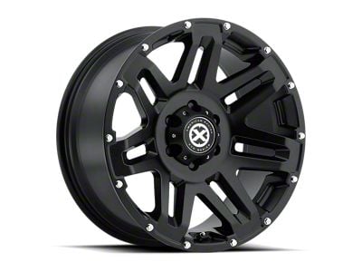 ATX Series Yukon Cast Iron Black 8-Lug Wheel; 18x8.5; 15mm Offset (01-06 Silverado 3500 HD SRW)