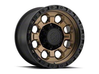 ATX Series AX201 Matte Bronze with Black Lip 5-Lug Wheel; 18x9; 0mm Offset (02-08 RAM 1500, Excluding Mega Cab)