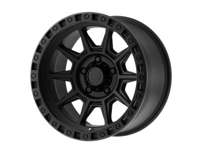 ATX Series AX202 Cast Iron Black 5-Lug Wheel; 18x9; 0mm Offset (02-08 RAM 1500, Excluding Mega Cab)