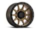 ATX Series AX202 Matte Bronze with Black Lip 5-Lug Wheel; 17x9; -12mm Offset (02-08 RAM 1500, Excluding Mega Cab)