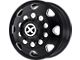 ATX Series Octane Gloss Black Milled 8-Lug Wheel; 18x6.75; 0mm Offset (03-09 RAM 3500 SRW)