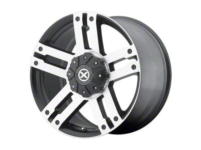 ATX Series Dune Satin Black with Machined Face 6-Lug Wheel; 20x9; 18mm Offset (04-08 F-150)