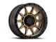 ATX Series AX202 Matte Bronze with Black Lip 6-Lug Wheel; 18x9; 0mm Offset (07-13 Sierra 1500)