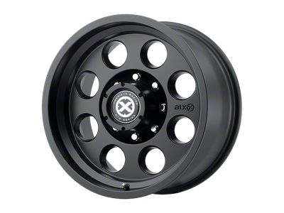 ATX Series Mojave II Satin Black 6-Lug Wheel; 17x8; 0mm Offset (07-13 Sierra 1500)