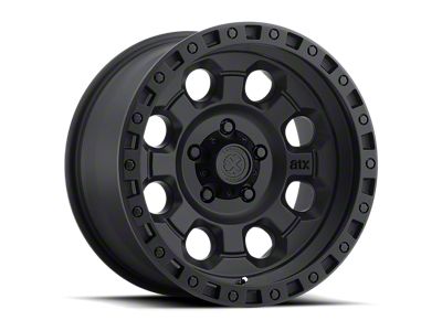 ATX Series AX201 Cast Iron Black 8-Lug Wheel; 18x9; 0mm Offset (11-14 Sierra 2500 HD)