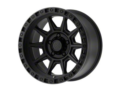 ATX Series AX202 Cast Iron Black 8-Lug Wheel; 18x9; 0mm Offset (07-10 Sierra 2500 HD)