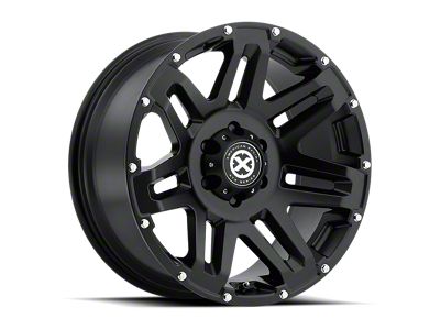 ATX Series Yukon Cast Iron Black 8-Lug Wheel; 17x8.5; 0mm Offset (11-14 Sierra 3500 HD SRW)