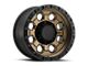 ATX Series AX201 Matte Bronze with Black Lip 8-Lug Wheel; 18x9; 0mm Offset (11-14 Sierra 3500 HD SRW)