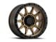 ATX Series AX202 Matte Bronze with Black Lip 6-Lug Wheel; 18x9; 0mm Offset (07-13 Silverado 1500)