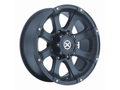 ATX Series Ledge Textured Black 6-Lug Wheel; 20x8.5; 35mm Offset (07-13 Silverado 1500)