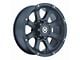 ATX Series Ledge Textured Black 6-Lug Wheel; 20x8.5; 35mm Offset (07-13 Silverado 1500)