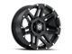 ATX Series Yukon Cast Iron Black 8-Lug Wheel; 17x8.5; 0mm Offset (11-14 Silverado 3500 HD SRW)