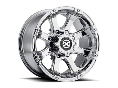 ATX Series Ledge PVD Chrome 8-Lug Wheel; 16x8; 0mm Offset (07-10 Silverado 3500 HD SRW)